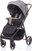 4Baby Stinger 2021 Grijs - Buggy - Duurzame Wandelwagen - Inclusief Accessoires - Optimaal voor veiligheid- en comfort