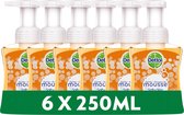 Dettol Handzeep Zachte Mousse - Antibacterieel - Melk & Honing - 6 x 250 ml
