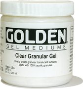 Golden | Gel Mediums | Clear Granular Gel | Pot á 237ml