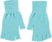 Apollo - Vingerloze handschoenen - Handschoenen carnaval - handschoenen carnaval turquoise - one size - Vingerloze handschoenen uniseks - fingerless gloves