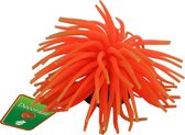 Boon aqua deco ornament siliconenbloem, oranje, 7 cm