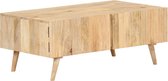 Decoways - Salontafel 100x58x40 cm massief mangohout