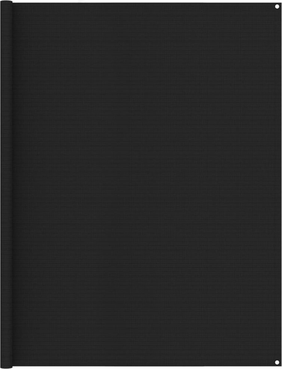Decoways - Tenttapijt 250x300 cm zwart