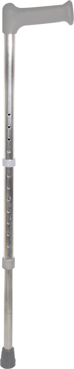 Aidapt Wandelstok Medium - Verstelbaar antislip - Aluminium