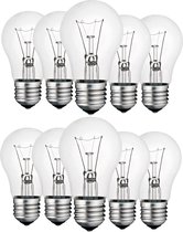 Philips Gloeilampen 60W dimbaar - E27 fitting - Warm wit licht - 710 lumen - 10 x Gloeilamp 60W