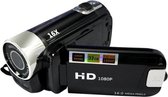 Luxiqo Digitale Video Camera - Vlog Camera - Vlogger Camera - Camcorder - 1080P Full HD - 16mp - Draaibaar Scherm