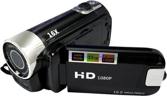 toekomst Analist merk op Luxiqo Digitale Video Camera - Vlog Camera - Vlogger Camera - Camcorder -  1080P Full... | bol.com