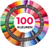 ARTECO® 100 Kleuren Borduurgaren - Borduren - Hobby - Geschenkdoos