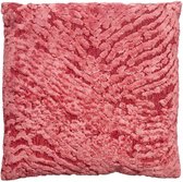 Oneiro’s Luxe sierkussen BARBARA Terra - 45 x 45 cm - polyester - wonen - interieur – woonaccessoires - kussens