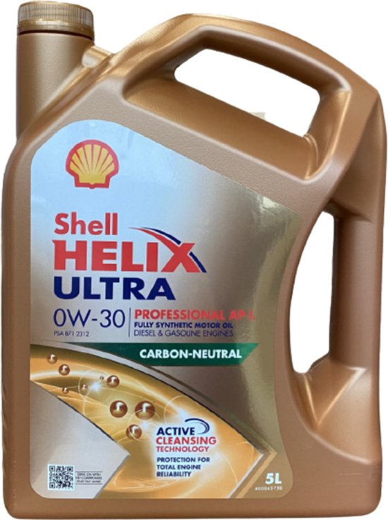 Shell Helix Ultra Professional AP-L 0W-30 5L