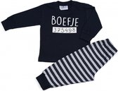 Fun2Wear - Pyjama Papa Boef - Navy Blauw - Maat L - Heren