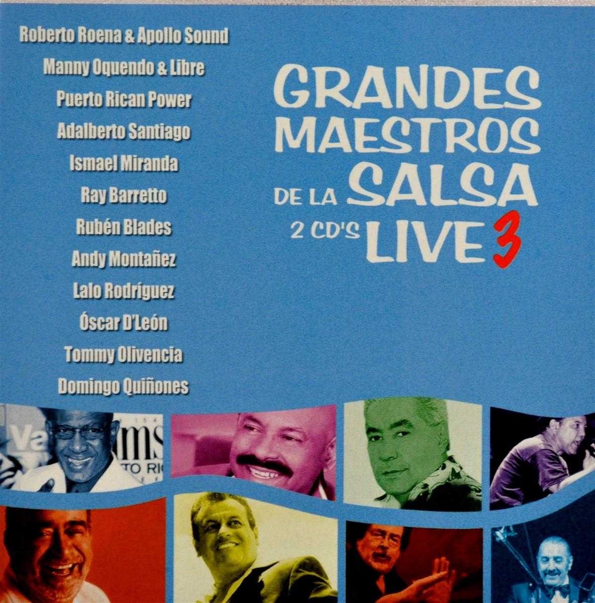 Various Artists - Grandes Maestros De La Salsa Live 3 (CD)