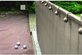 IDEALE TUIN Brise vue 520g - Vertrouwen - Speciaal balkon - 0.9 x 3 m - Chocolade