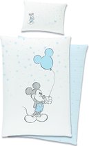 Disney Mickey Mouse BABY Dekbedovertrek, Ballon - 100 x 135 cm - Katoen