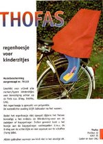 Regenhoes voor fietsstoel - achterzitje - universeel - Thofas