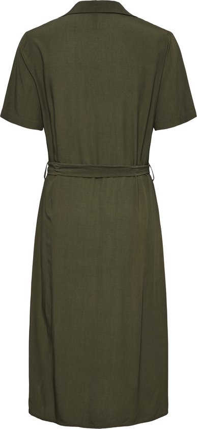 Pieces Maat L PCOLIVIA SS DRESS NOOS BC Dames Jurk