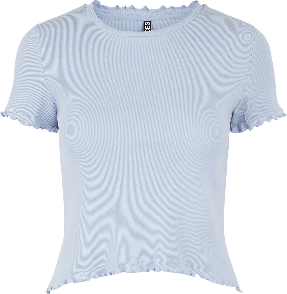 Pieces PCOMILLA SS SHORT TEE NOOS Dames T-shirt - Maat XS