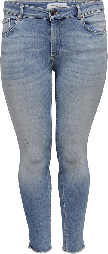 ONLY CARMAKOMA Skinny-fit-Jeans »CARWILLY REG SK ANK JNS«, in washed-out Optik online shoppen