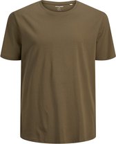 Jack & Jones T-shirt Basic Olive Night (Maat: 6XL)