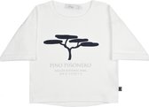 Pimsa - tshirt - Pino - wit - maat 18/24 maanden