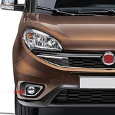 Mistlamp Frame Chroom mistlamp, auto mistlamp frame Voor Fiat Doblo II Facelift 2015-en hoger