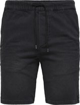 ONLY & SONS ONSROD SHORTS JOG BLACK PK 1882  Heren Broek - Maat S