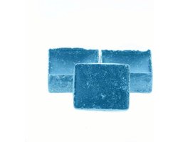 3x Amberblokjes BLUE LADY - geurblokjes uit Marokko - 3 stuks