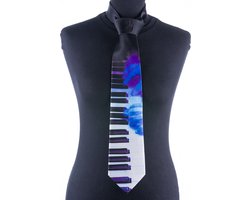 Designer Stropdas Pianotoetsen