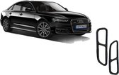 Uitlaatsierstukken Voor Audi A6 C7 A7 A12 Limousine-Avant 2014-en hoger (Zwart)