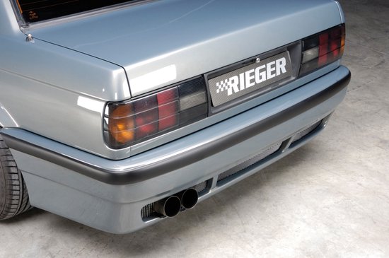 RIEGER - REAR BUMPER SKIRT - BMW E30 3 SERIES COUPE / CONVERTIBLE / SEDAN / TOURING