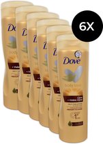 Dove Nourishing Body Care Visible Glow Self-Tan Lotion 250 ml - medium-dark (6 stuks)