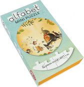 Bekking & Blitz - Puzzel - 32 stukjes - Rond - Kunst - Uit het prentenboek Alfabet - Letter O -Orka en Olifant - Charlotte Dematons