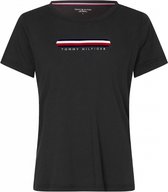 Tommy Hilfiger T-shirt Met Korte Mouwen Zwart S Vrouw