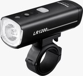 Ravemen LR1200 fiets koplamp | Intelligente dagrijverlichting | 1200 lumen | Brede lichtstraal | USB oplaadbaar | Zwart |