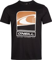 O`Neill T-shirt Flag Wave Ss T Shirt 1p2318 9010 Black Out Mannen Maat - XL