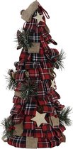 Decoratie DKD Home Decor Kerstmis Polyester (13 x 13 x 40 cm)