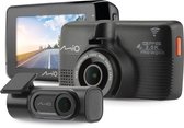 Mio MiVue 798 Dual PRO Dashcam, 2.5K QHD 1600p, GPS, G-sensor, Wifi, Flitscamera melding, 2,7"display