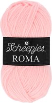 SCHEEPJES ROMA 1618 ROZE. PAK MET 10 BOLLEN a 50 GRAM.