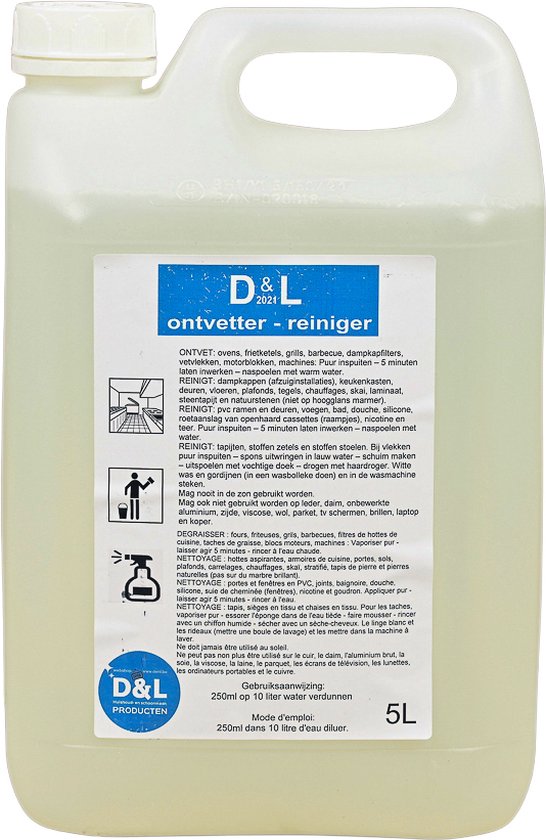 D&L 2021 Ontvetter & Reiniger - 5L