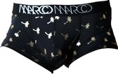 Marco Marco Golden Palm Trunk Zwart - MAAT S - Heren Ondergoed - Boxershort voor Man - Mannen Boxershort