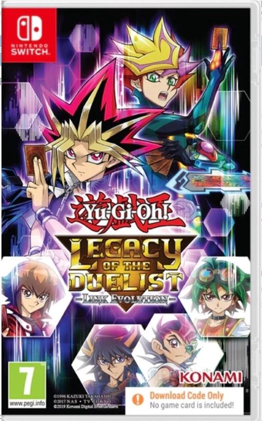 Yu-Gi-Oh! Legacy of the Duelist Link Evolution - Nintendo Switch (Code in a Box)