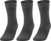 Jako - leisure socks 3-pack - leisure socks 3-pack - 47-50 - antraciet