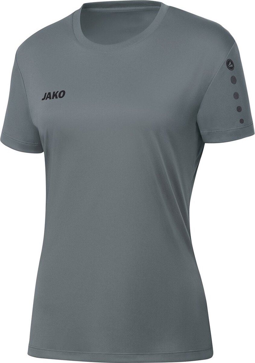Jako - Jersey Team Women S/S - Shirt Team KM dames - 34 - Grijs