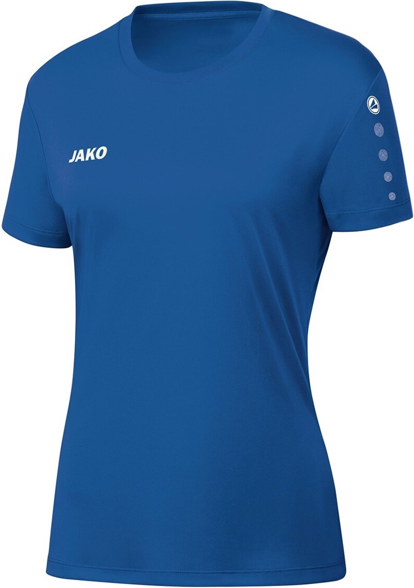 Jako - Jersey Team Women S/S - Shirt Team KM dames - 44 - Blauw
