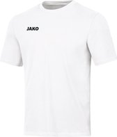 Jako Base T-Shirt Kinderen - Wit | Maat: 116