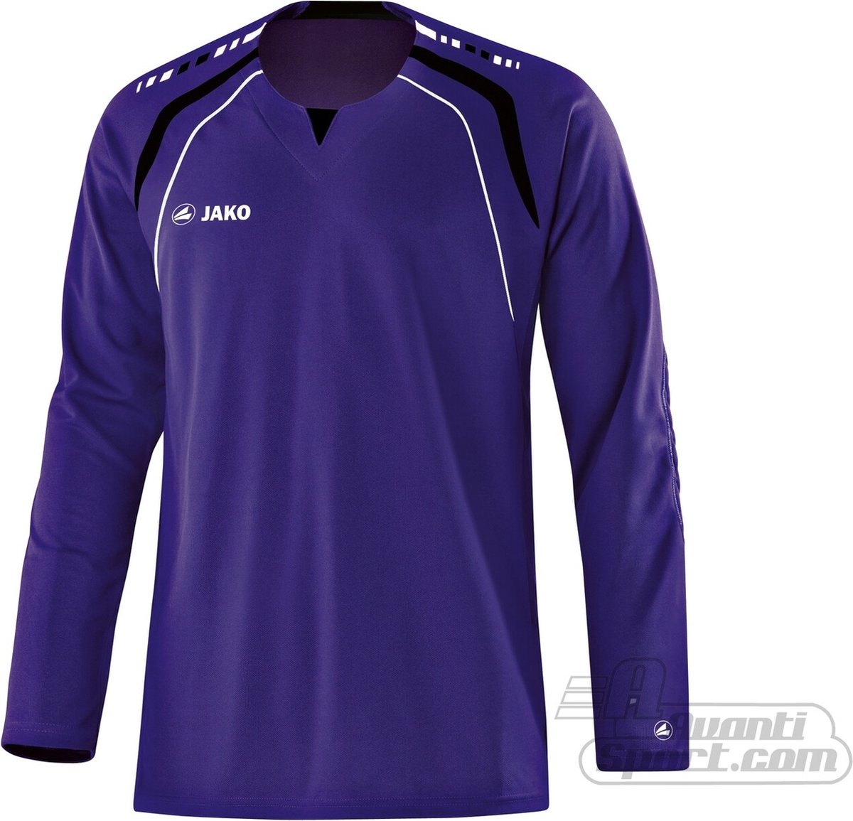 Jako Keepershirt Champ Junior - Sportshirt - Kinderen - Maat 116 - Paars;Zwart