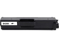 Toners-kopen.nl Brother TN-426BK TN426BK Toner Zwart - 9000 pagina's - Huismerk Compatible - B426K alternatief