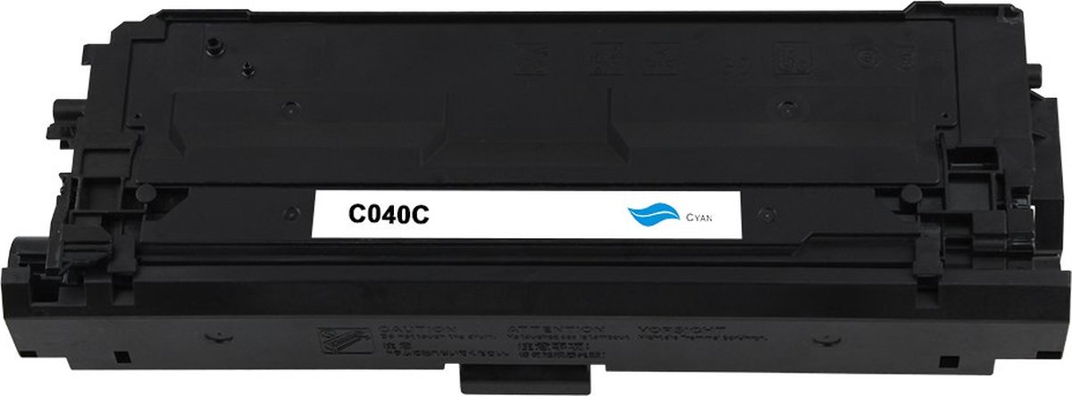 Canon 0458C001 - Toner Cyaan - 5400 pagina's - Huismerk Compatible - Geschikt voor Canon Color imageCLASS LBP712Cdn Canon i-Sensys LBP710CX Canon i-Sensys LBP712CX - 040C C040C alternatief - Canon inktcartridge