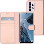 Accezz Wallet Softcase Booktype Samsung Galaxy A33 hoesje - Rosé Goud