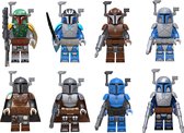 Megabricks space rangers - speelgoed battle pack the galaxy wars baby yoda mandalorian - alternatief voor lego